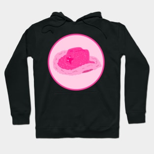 Pink cowgirl hat Hoodie